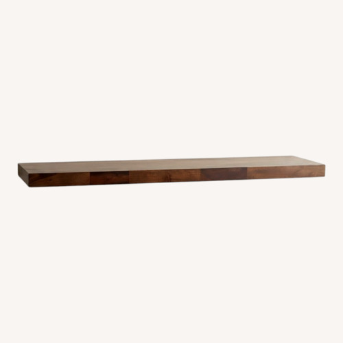 Used Pottery Barn Brighton Floating Shelf, Walnut for sale on AptDeco