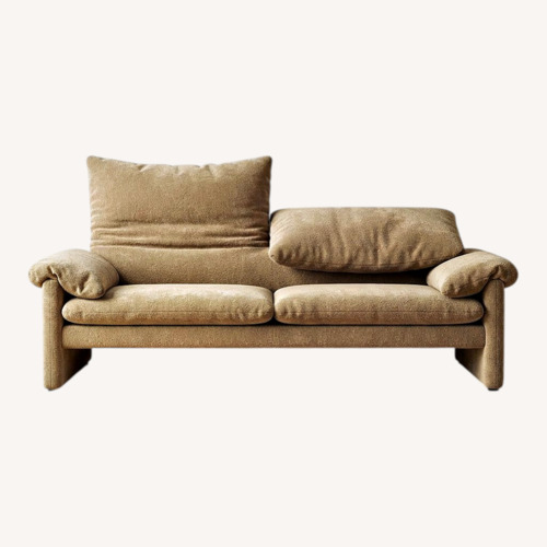 Used Maralunga Sofa Brown/Beige by Magistretti for sale on AptDeco