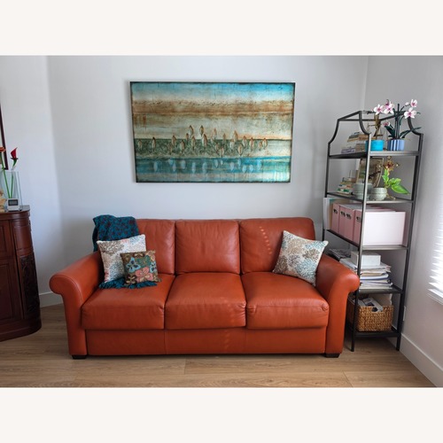 Used American Leather Leather Sleeper Sofa for sale on AptDeco