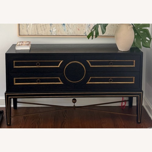 Used Black Wood Sideboard for sale on AptDeco