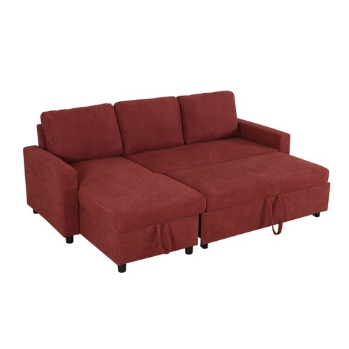 Used Carlheinz 83" L-Shaped Storage Sleeper Sofa Bed for sale on AptDeco