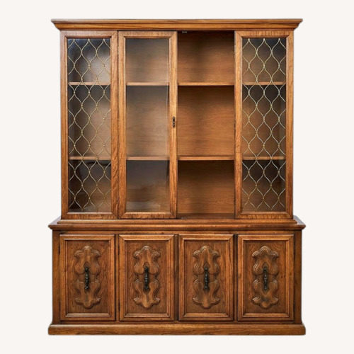 Used Dark Brown Wood Sideboard for sale on AptDeco