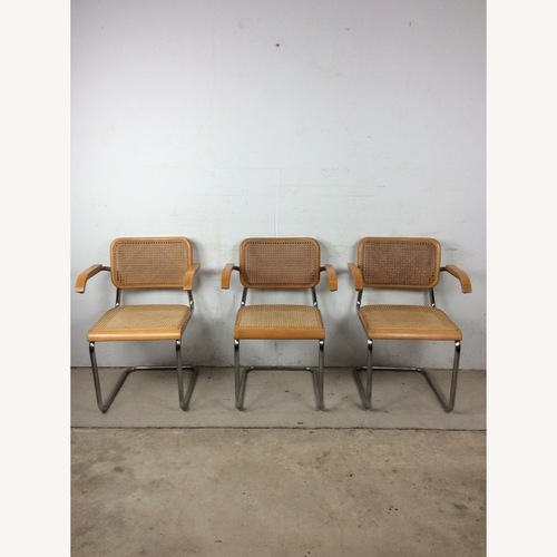 Used Set of 3 Mid Century Modern Cantilever Chairs for sale on AptDeco