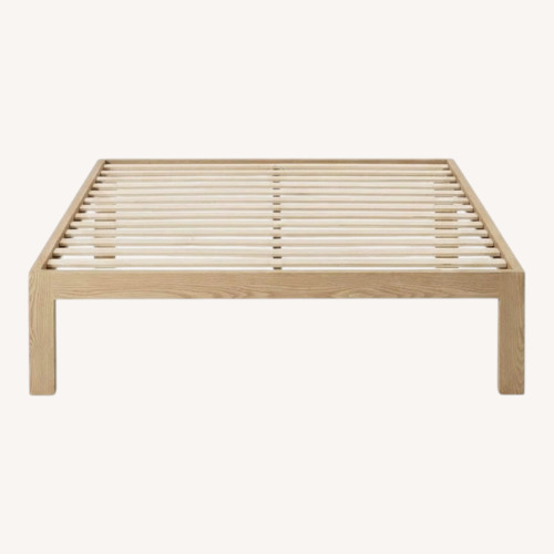 Used KEETSA The Frame Gold King Bed for sale on AptDeco