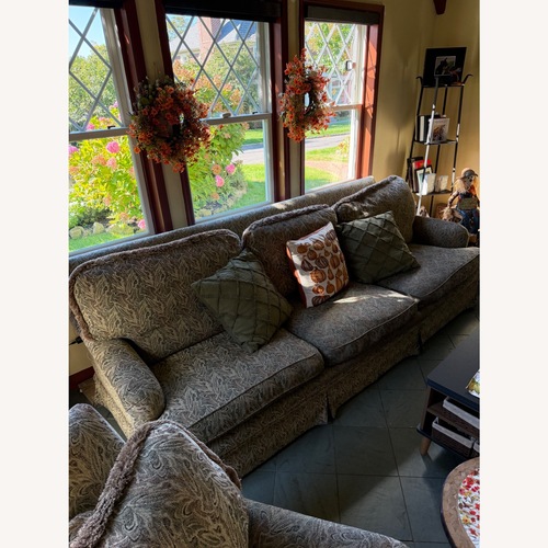 Used Sherrill Furniture Fabric 3+ Seater Sofa for sale on AptDeco