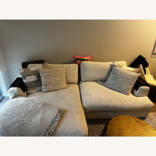 Used Axis 2-Piece Sectional Sofa with Chaise Lounge for sale on AptDeco
