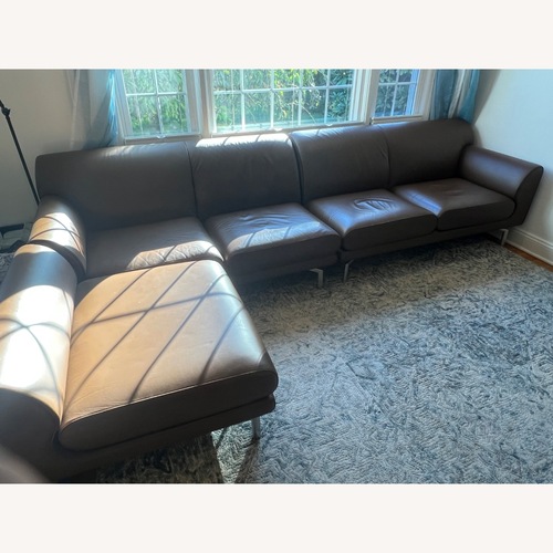 Used Poltrona Frau Dark Brown 3+ Piece Sectional for sale on AptDeco
