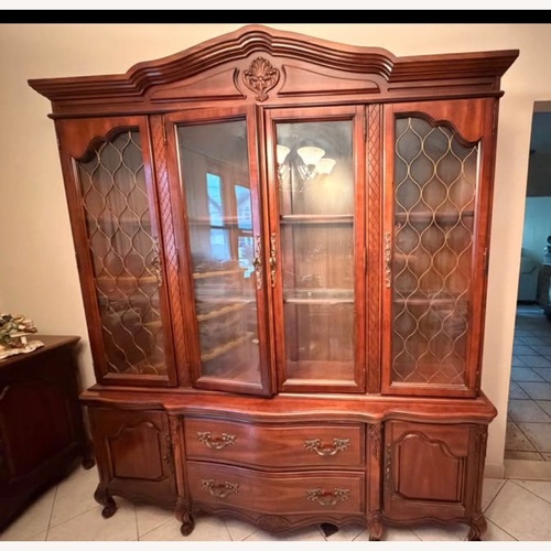 Used Vintage/Antique Finds Dark Brown Wood Chest for sale on AptDeco
