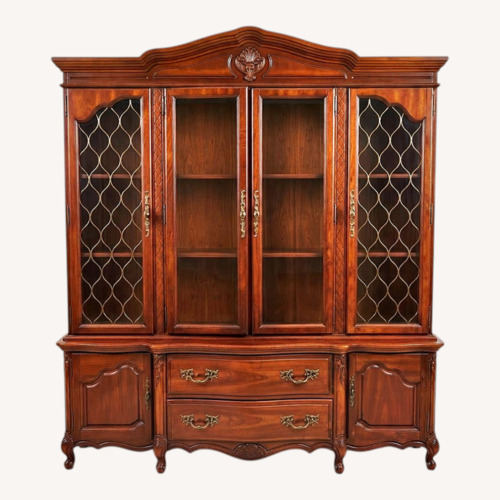 Used Vintage/Antique Finds Dark Brown Wood Chest for sale on AptDeco