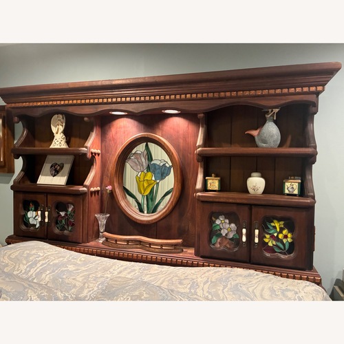 Used Vintage King Bed for sale on AptDeco