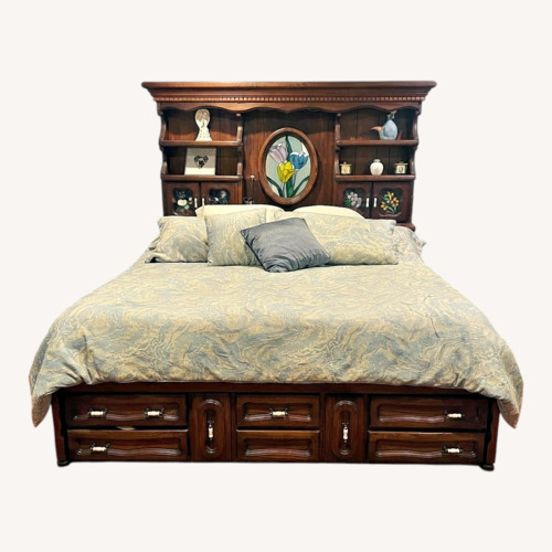 Used Vintage King Bed for sale on AptDeco