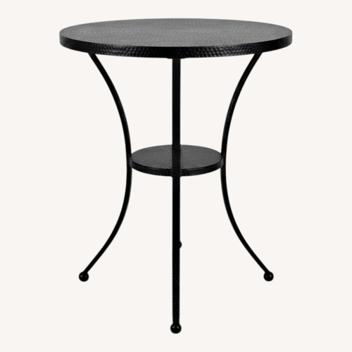 Used Crate & Barrel Metal Side Tables (Pair) for sale on AptDeco