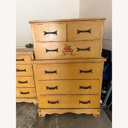 Used Vintage 1930 Spanish Revival Monterey Dresser for sale on AptDeco