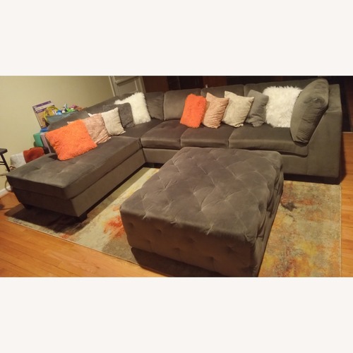 Used Dark Gray 3+ Piece Sectional for sale on AptDeco