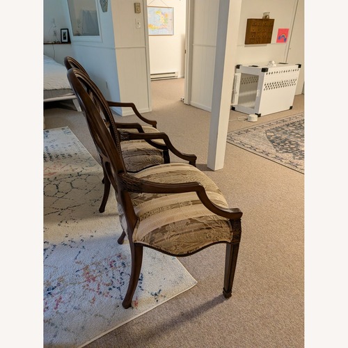Used Ethan Allen Spider Back Chairs - Set of 2 for sale on AptDeco
