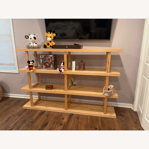 Used IKEA Light Brown Wood Bookcase for sale on AptDeco
