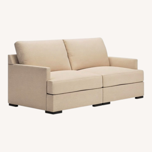 Used Regality 2-Piece Next-Gen Nuvella™ Performance Fabric Modular Loveseat for sale on AptDeco