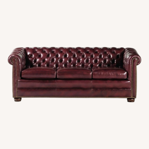 Used Hancock & Moore Dark Brown Leather 3+ Seater Sofa for sale on AptDeco