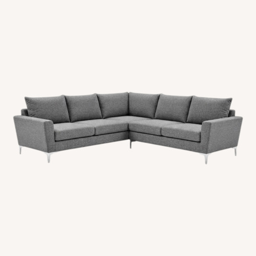 Used Interior Define Sloan Dark Gray 3+ Piece Sectional for sale on AptDeco