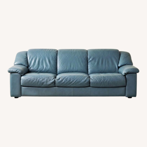 Used Vintage/Antique Finds Leather 3+ Seater Sofa for sale on AptDeco