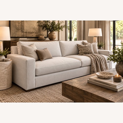 Used Restoration Hardware Maxwell 8' Sofa, Perennials Dove for sale on AptDeco