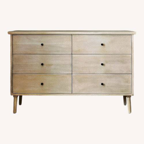 Used Pottery Barn Willow 6-Drawer Dresser (56") for sale on AptDeco