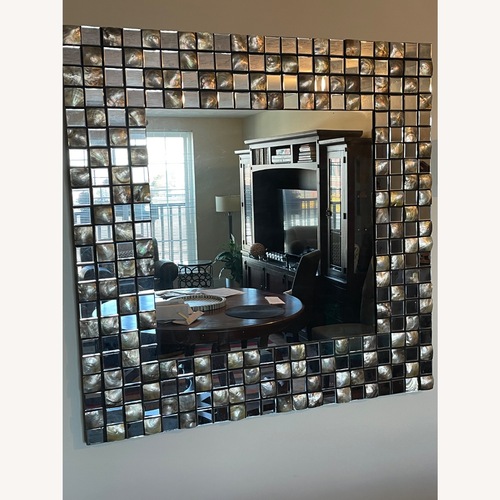 Used Z Gallerie Oceania Mirrored Glass Wall Mirror for sale on AptDeco