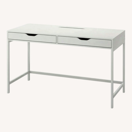 Used IKEA Alex Desk in White for sale on AptDeco