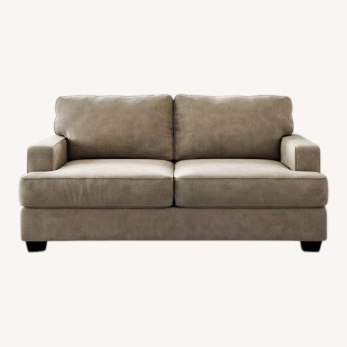 Used Light Gray Fabric 2 Seater Sofa for sale on AptDeco