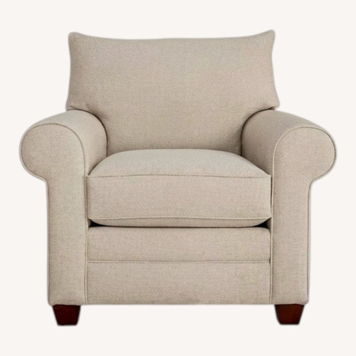 Used Bassett Chair and a Half W Ottoman for sale on AptDeco