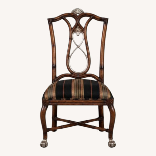 Used Hickory Chair Company Dark Brown Dining Chairs, Set of 6 for sale on AptDeco