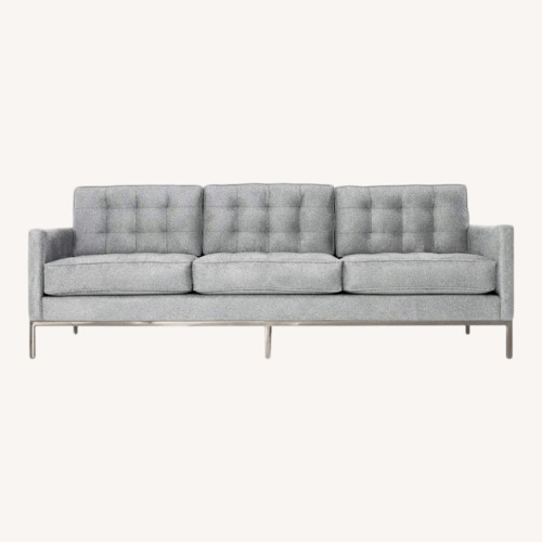 Used Gus Modern Light Gray Fabric 3+ Seater Sofa for sale on AptDeco