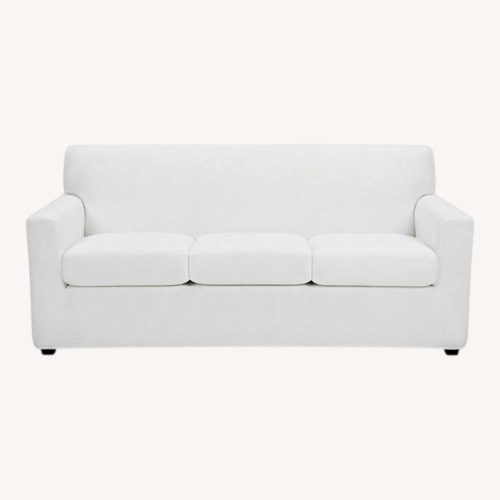 Used Birch Lane Light Gray Fabric 3+ Seater Sofa for sale on AptDeco