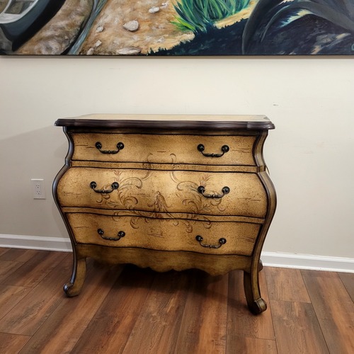 Used Vintage/Antique Finds Light Brown Wood Dresser for sale on AptDeco