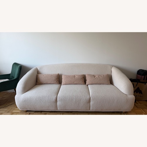 Used Acanva White 3+ Seater Sofa for sale on AptDeco