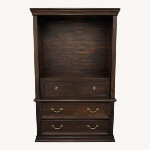 Used Bernhardt Dark Brown Wood Cabinet for sale on AptDeco