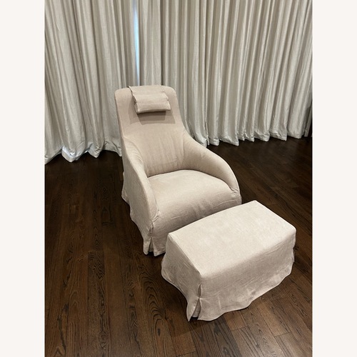 Used Kalos Lounge Chair & Ottoman for sale on AptDeco
