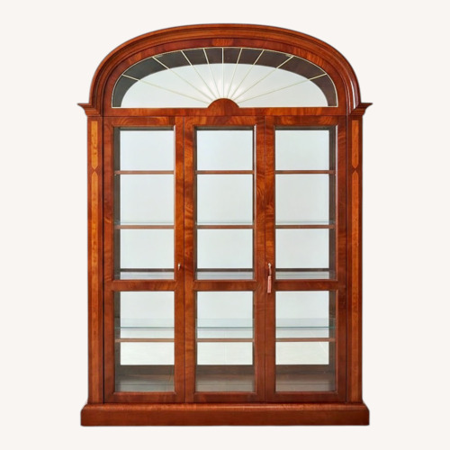 Used Wooden Curio Cabinet for sale on AptDeco