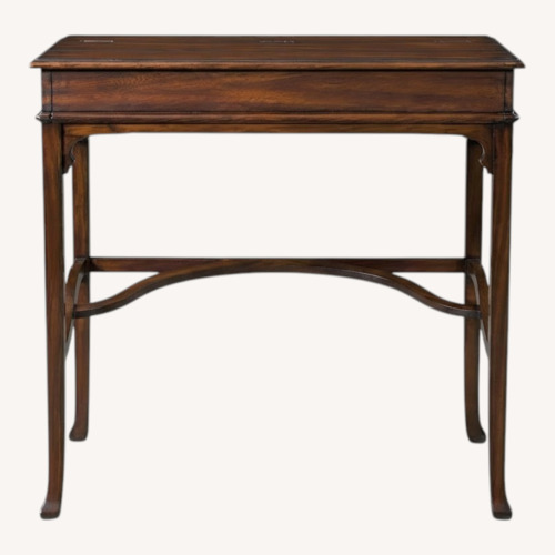 Used Theodore Alexander Kaye Campaign Wood Desk for sale on AptDeco