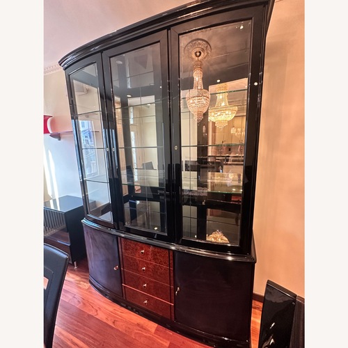 Used Vintage/Antique Finds Dark Brown Wood Armoire for sale on AptDeco
