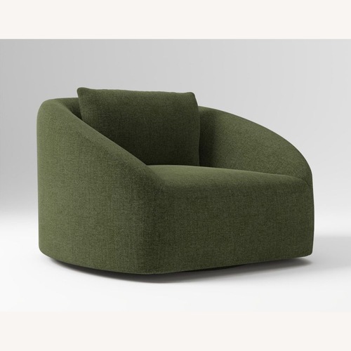 Used West Elm Aviana Swivel Chair for sale on AptDeco