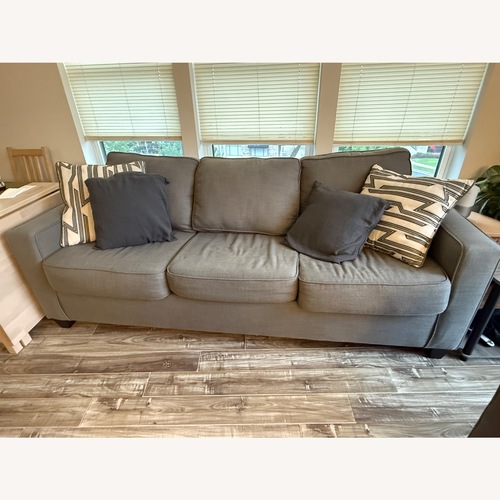 Used Value City Furniture Dark Gray Sleeper Sofa for sale on AptDeco