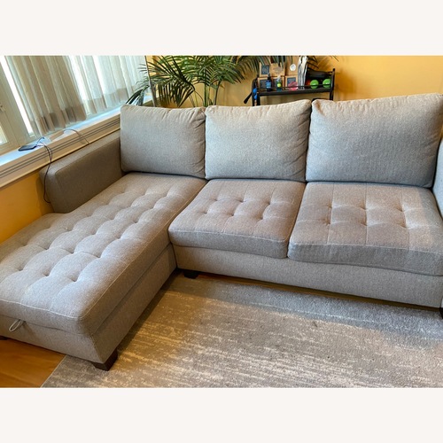 Used World Market Sectional With Storage for sale on AptDeco