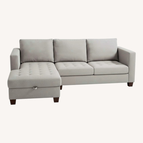 Used World Market Sectional With Storage for sale on AptDeco