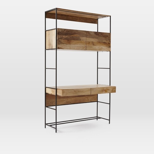 Used West Elm Industrial Modular Wall Desk (49") for sale on AptDeco