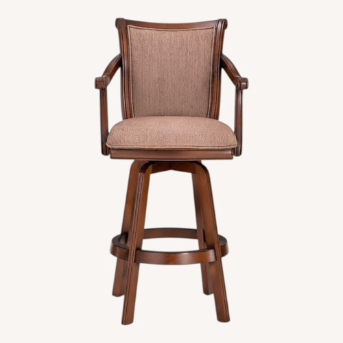 Used Powell Furniture Dark Brown Wood Stools for sale on AptDeco