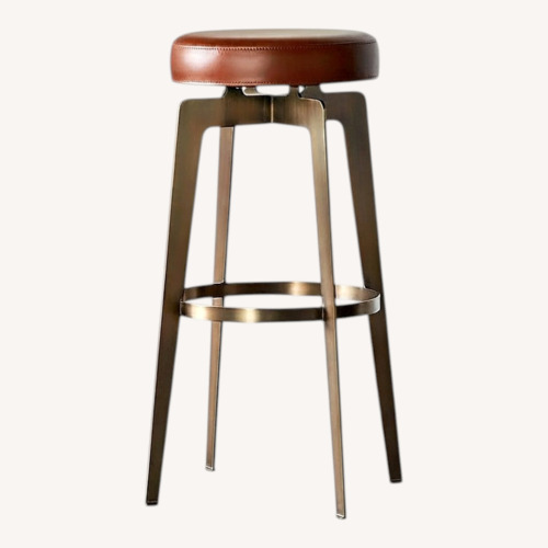 Used CB2 Hayden Set of Round Bar Stool for sale on AptDeco
