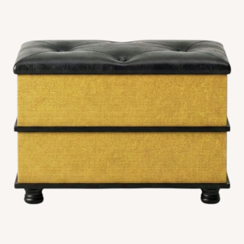 Used Vintage/Antique Finds Dark Brown Book Chest for sale on AptDeco