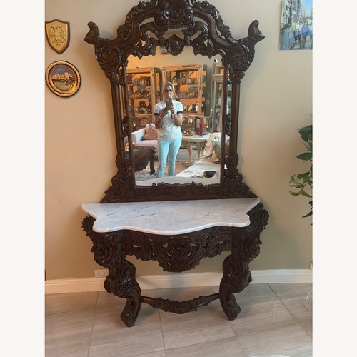 Used Console and Mirror  for sale on AptDeco