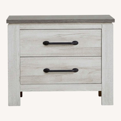 Used City Furniture Blueridge Wood Nightstand for sale on AptDeco